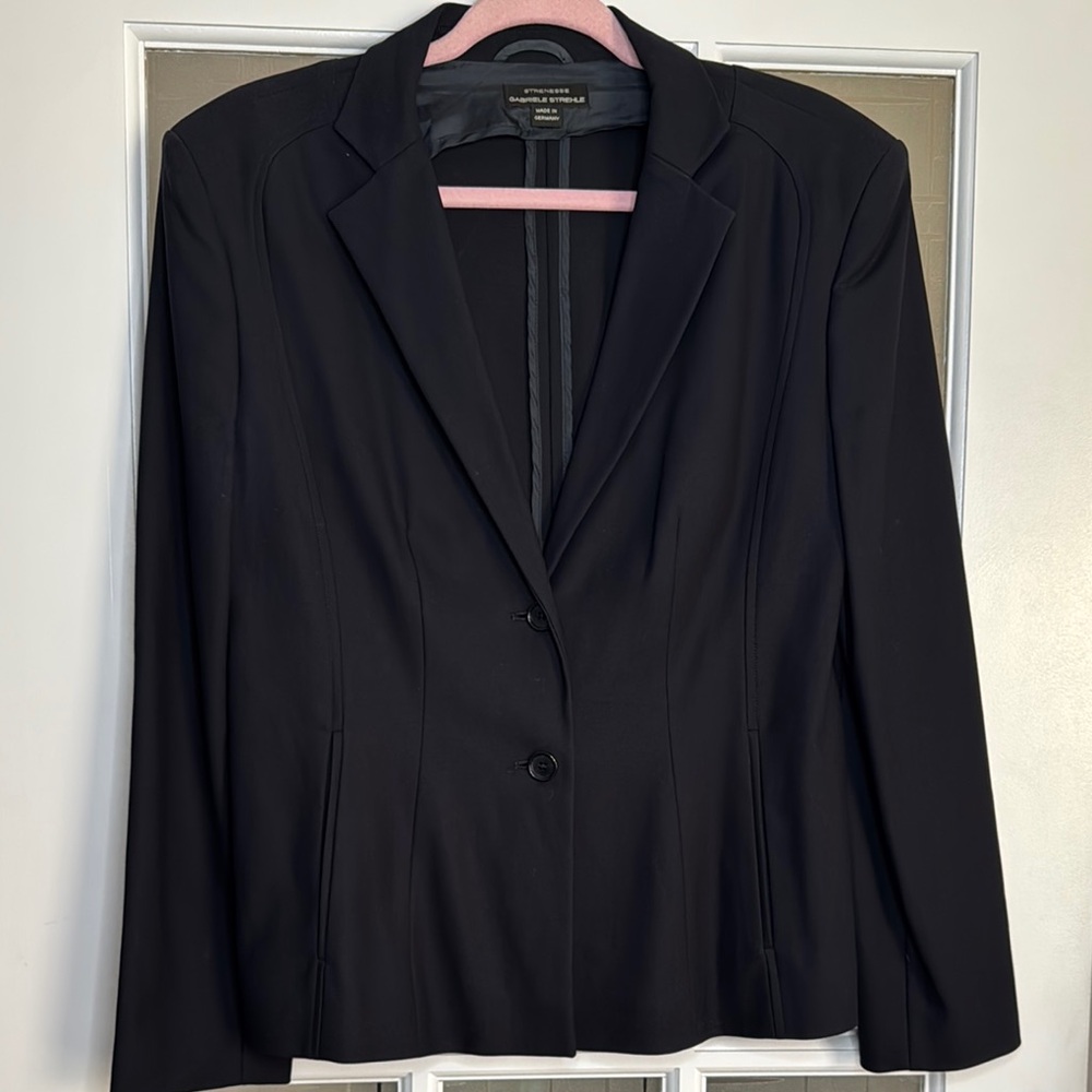 St. John Collection Women's Black Tailored Blazer